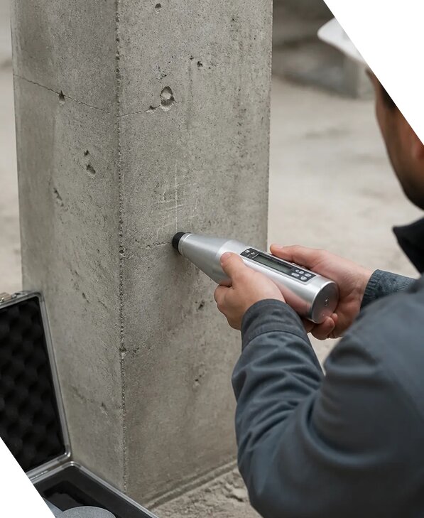 Определение прочности бетона методами испытаний в Коврове