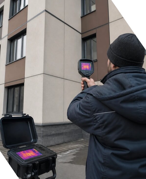 Тепловизионное обследование зданий и сооружений в Коврове